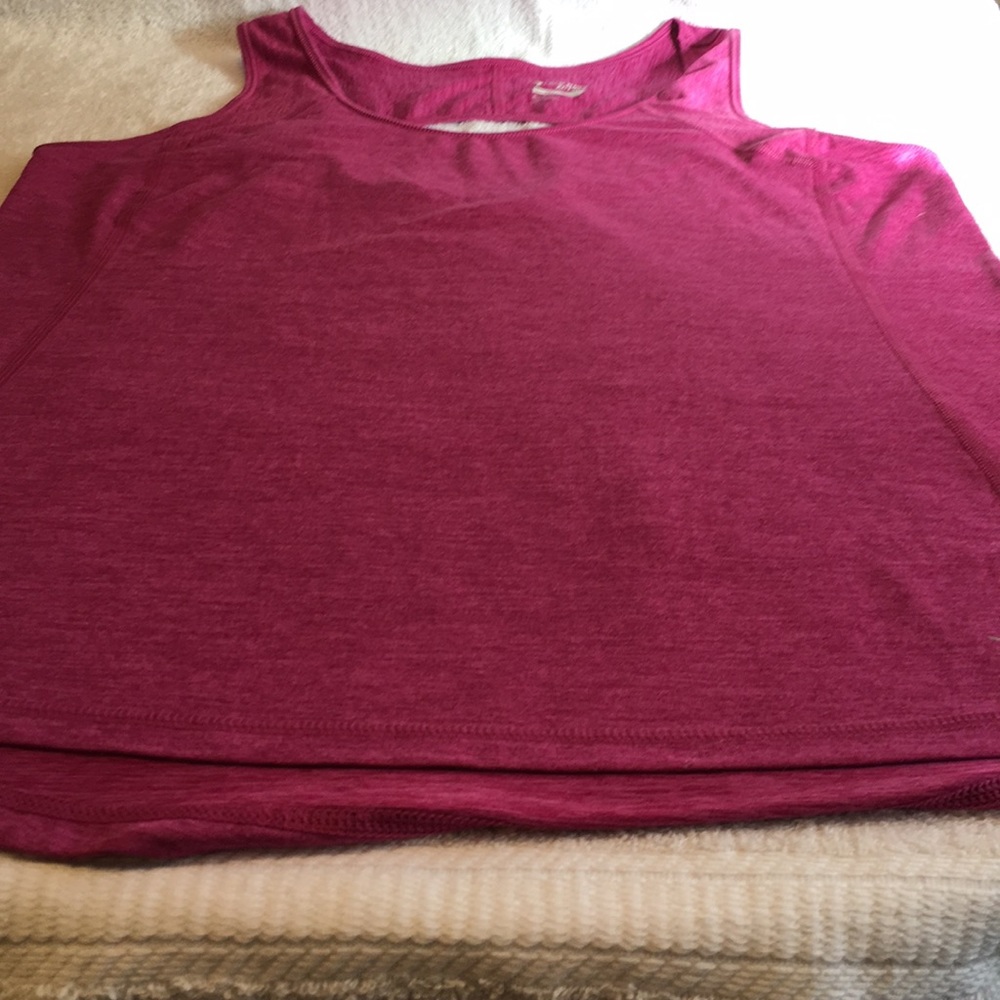 Pink old navy active dry tank top